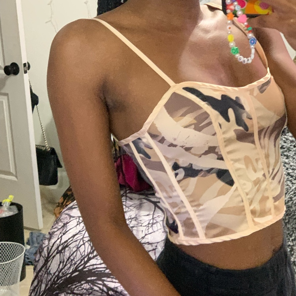 iamgia evanthie corset top